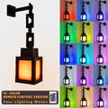 Pixel Style Night Light Portable Lantern Tabletop Ornament 16 Colors Lantern DIY Interior Decoration Festival Atmosphere Light